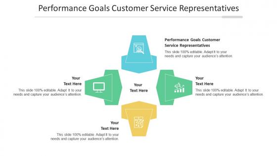 Performance goals customer service representatives ppt powerpoint presentation layouts background image cpb