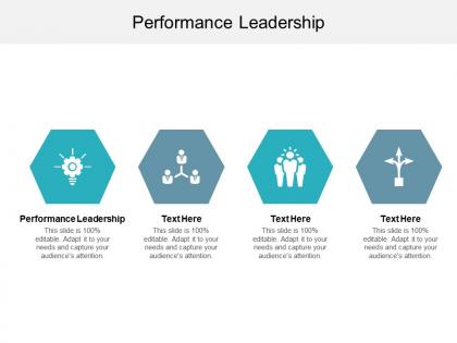 Performance leadership ppt powerpoint presentation outline background designs cpb