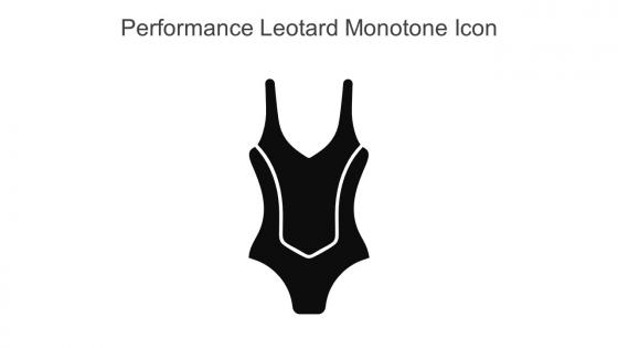 Performance Leotard Monotone Icon In Powerpoint Pptx Png And Editable Eps Format