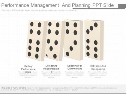 Performance management and planning ppt slide