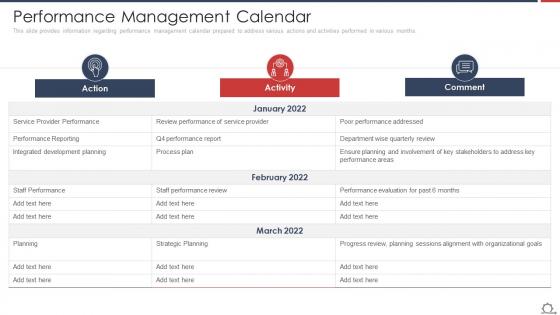 Performance Management Calendar Optimize Employee Work Performance