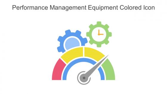 Performance Management Equipment Colored Icon In Powerpoint Pptx Png And Editable Eps Format