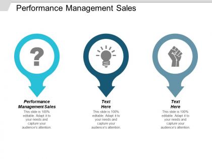 Performance management sales ppt powerpoint presentation icon show cpb