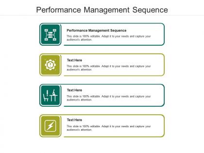 Performance management sequence ppt powerpoint presentation gallery example cpb