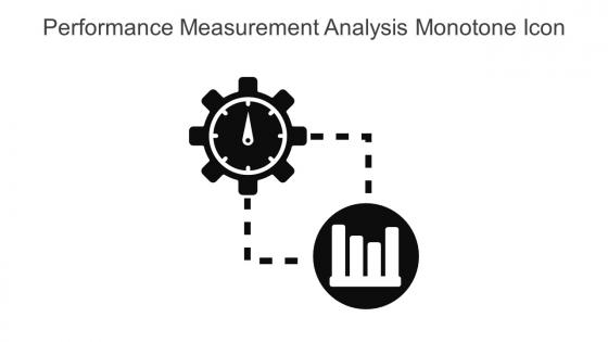 Performance Measurement Analysis Monotone Icon In Powerpoint Pptx Png And Editable Eps Format