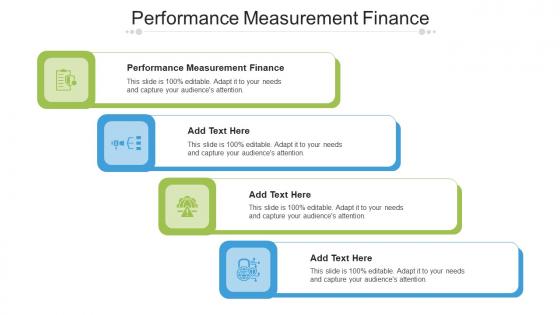Performance Measurement Finance Ppt Powerpoint Presentation Infographics Cpb