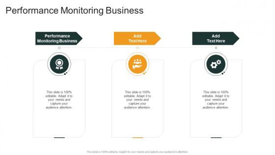 Performance Monitoring Business In Powerpoint And Google Slides Cpb