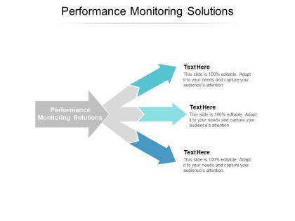 Performance monitoring solutions ppt powerpoint presentation file design templates cpb