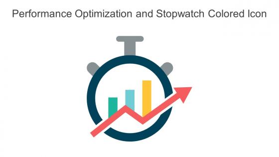 Performance Optimization And Stopwatch Colored Icon In Powerpoint Pptx Png And Editable Eps Format