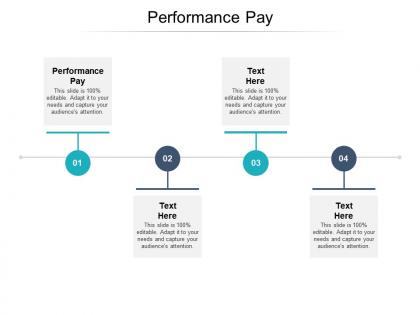 Performance pay ppt powerpoint presentation summary samples cpb