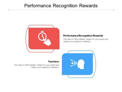 Performance recognition rewards ppt powerpoint presentation pictures guide cpb