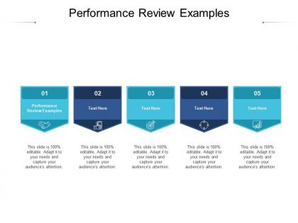 Performance review examples ppt powerpoint presentation layouts display cpb