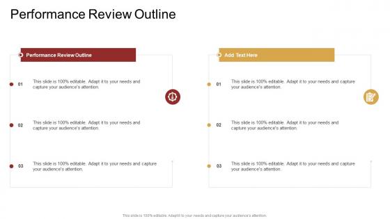 Performance Review Outline In Powerpoint And Google Slides Cpb