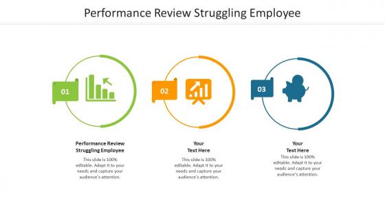 Performance review struggling employee ppt powerpoint presentation show cpb