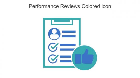 Performance Reviews Colored Icon In Powerpoint Pptx Png And Editable Eps Format