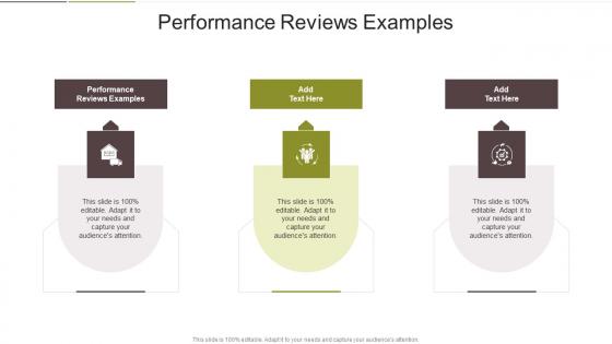 Performance Reviews Examples In Powerpoint And Google Slides Cpb