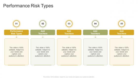 Performance Risk Types In Powerpoint And Google Slides Cpb