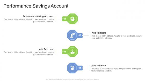 Performance Savings Account In Powerpoint And Google Slides Cpb