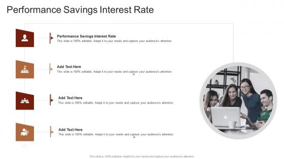Performance Savings Interest Rate In Powerpoint And Google Slides Cpb