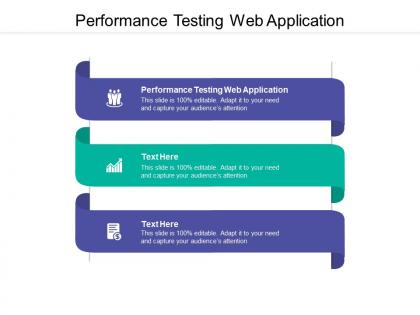 Performance testing web application ppt powerpoint presentation professional cpb