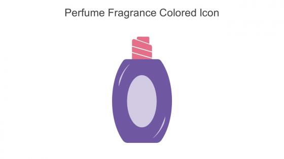 Perfume Scent Bottle Colored Icon In Powerpoint Pptx Png And Editable Eps Format