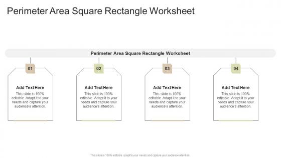 Perimeter Area Square Rectangle Worksheet In Powerpoint And Google Slides Cpb