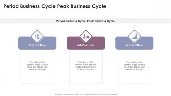 Period Business Cycle Peak Business Cycle In Powerpoint And Google Slides Cpb