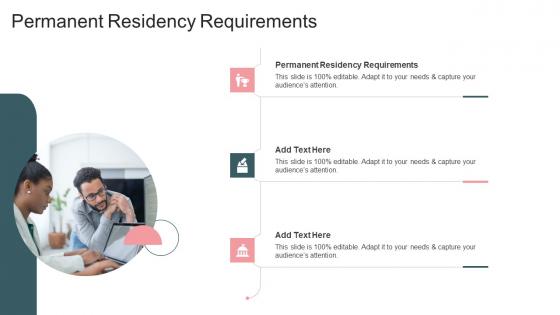 Permanent Residency Requirements In Powerpoint And Google Slides Cpb
