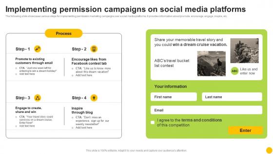 Permission Based Advertising Implementing Permission Campaigns On Social MKT SS V