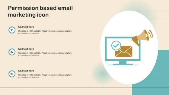 Permission Based Email Marketing Icon