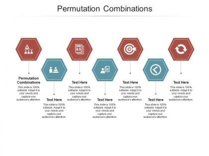 Permutation combinations ppt powerpoint presentation influencers cpb