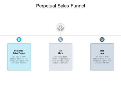 Perpetual sales funnel ppt powerpoint presentation file example file cpb