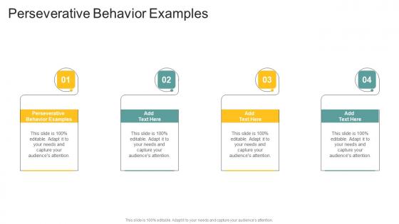 Perseverative Behavior Examples In Powerpoint And Google Slides Cpb