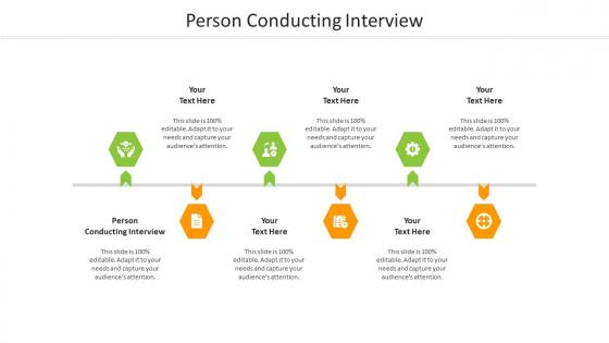 Person conducting interview ppt powerpoint presentation icon sample cpb
