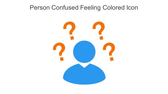 Person Confused Feeling Colored Icon In Powerpoint Pptx Png And Editable Eps Format
