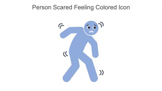 Person Scared Feeling Colored Icon In Powerpoint Pptx Png And Editable Eps Format