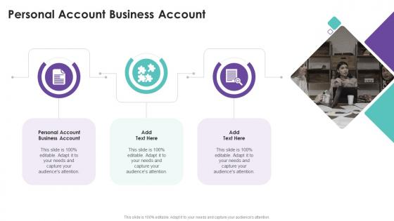Personal Account Business Account In Powerpoint And Google Slides Cpb