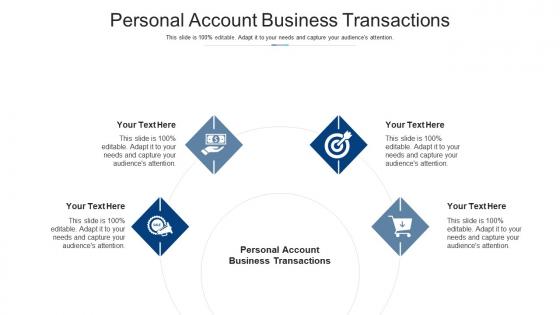 Personal account business transactions ppt powerpoint presentation professional pictures cpb