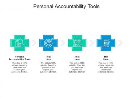 Personal accountability tools ppt powerpoint presentation portfolio example cpb