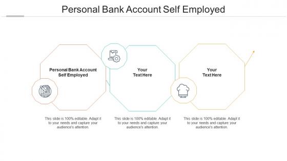 Personal bank account self employed ppt powerpoint presentation ideas slide portrait cpb