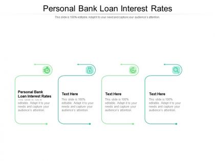 Personal bank loan interest rates ppt powerpoint presentation ideas skills cpb