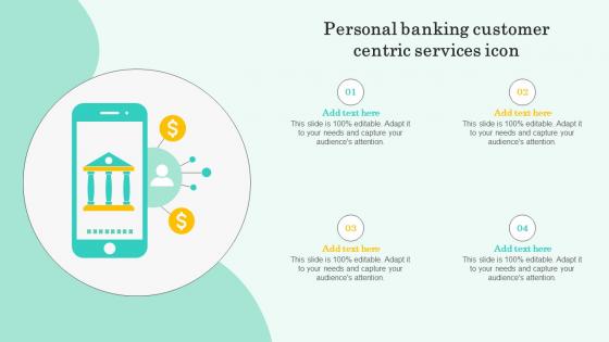 Personal Banking Customer Centric Services Icon