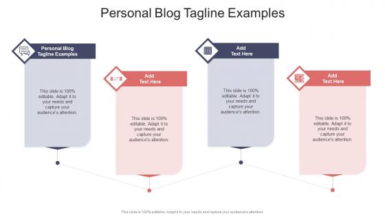 Personal Blog Tagline Examples In Powerpoint And Google Slides Cpb