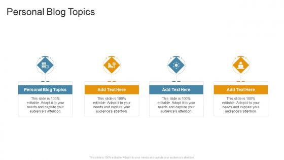 Personal Blog Topics In Powerpoint And Google Slides Cpb