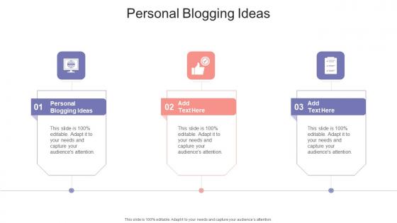 Personal Blogging Ideas In Powerpoint And Google Slides Cpb