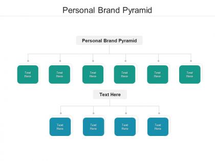 Personal brand pyramid ppt powerpoint presentation inspiration design inspiration cpb