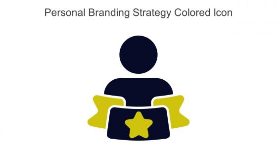 Personal Branding Strategy Colored Icon In Powerpoint Pptx Png And Editable Eps Format