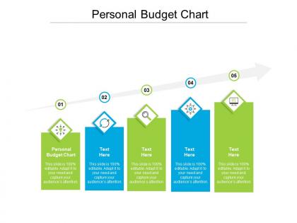 Personal budget chart ppt powerpoint presentation infographics slides cpb