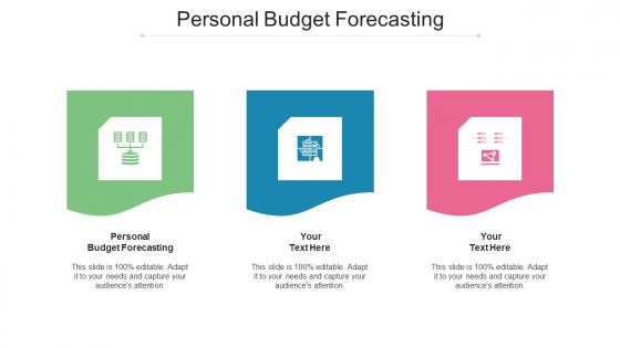 Personal Budget Forecasting Ppt Powerpoint Presentation Layouts Layout Cpb