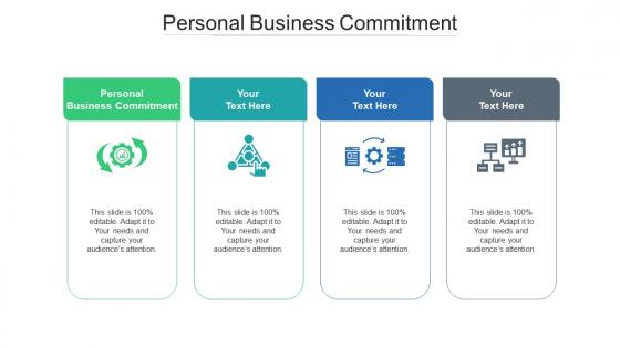 Personal business commitment ppt powerpoint presentation shapes cpb